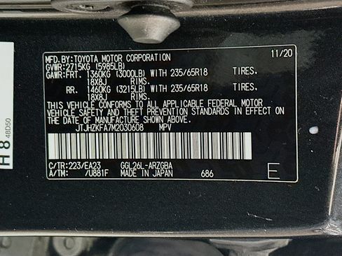 Used 2021 Lexus RX 350L Premium w/ Premium Package image 33