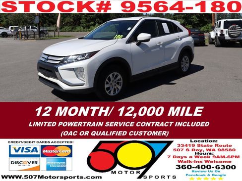 Used 2019 Mitsubishi Eclipse Cross ES AWD/4WD image 2
