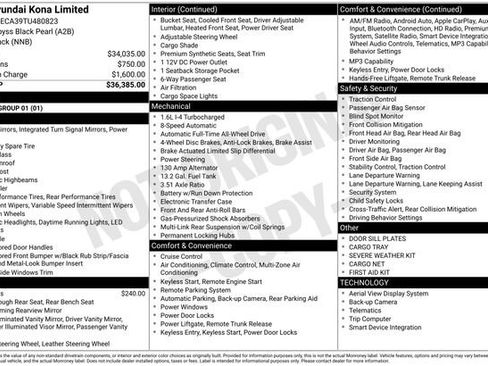 New 2026 Hyundai Kona Limited AWD/4WD image 25