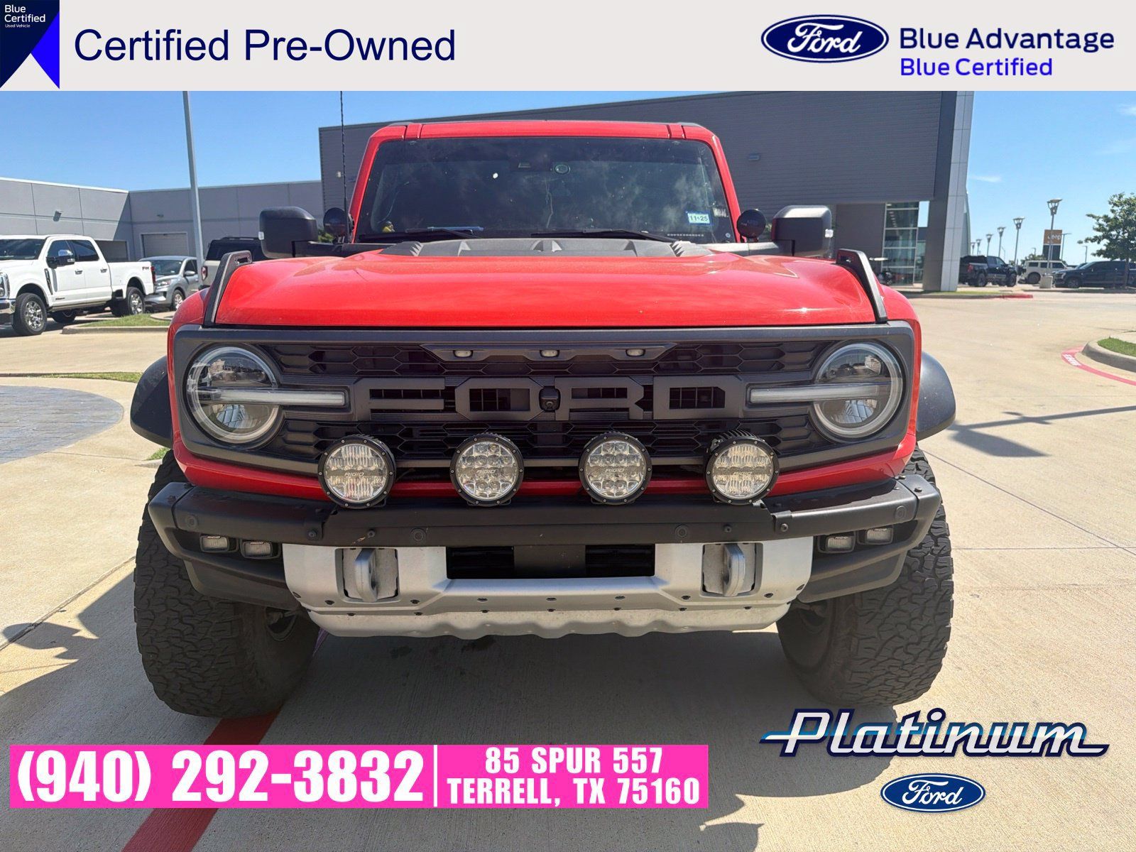 Used 2022 Ford Bronco Raptor AWD/4WD image 2