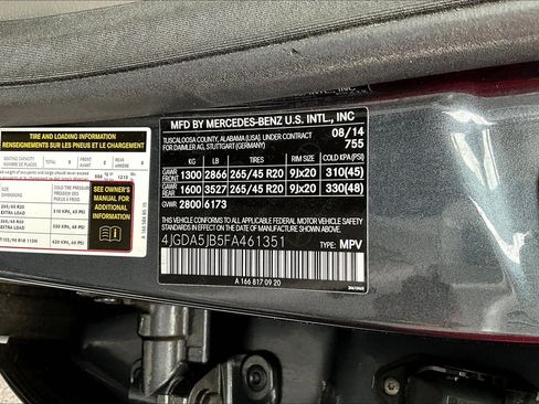 Used 2015 Mercedes-Benz ML 350 2WD image 6