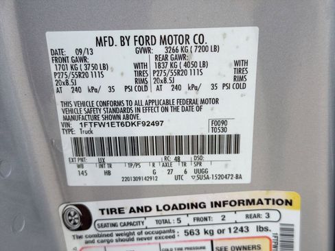 Used 2013 Ford F150 Lariat w/ Luxury Equipment Group AWD/4WD image 41