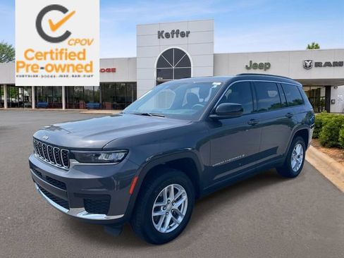 Used 2025 Jeep Grand Cherokee L Laredo w/ Luxury Tech Group I AWD/4WD image 1