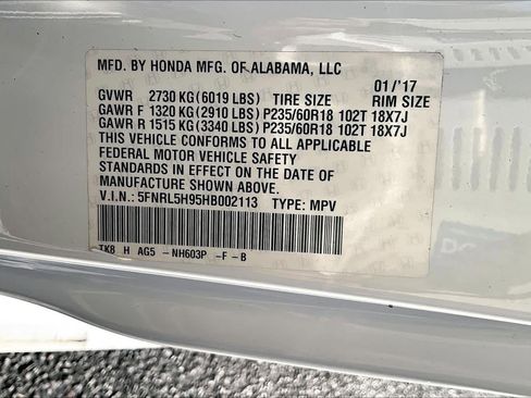 Used 2017 Honda Odyssey Touring image 31