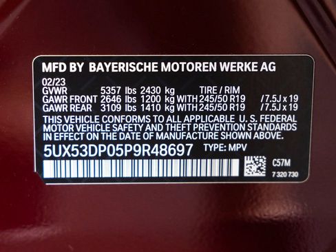 Used 2023 BMW X3 xDrive30i w/ Convenience Package AWD/4WD image 35
