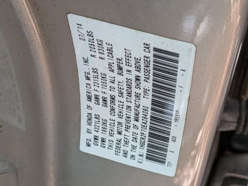 Used 2014 Honda Accord EX image 18