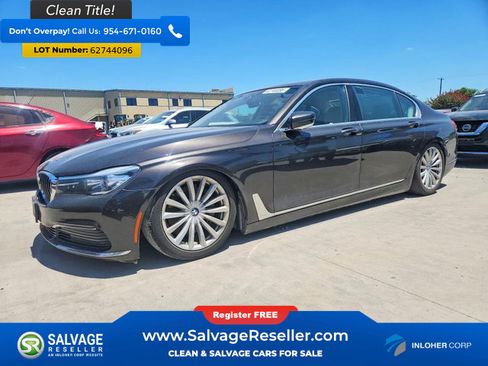 Used 2019 BMW 740i w/ Executive Package RWD image 1