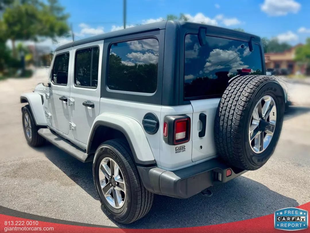 Used 2019 Jeep Wrangler Unlimited Sahara AWD/4WD image 7