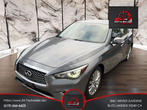Used 2019 INFINITI Q50 Luxe image 3