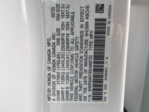 Used 2025 Honda CR-V EX-L image 18