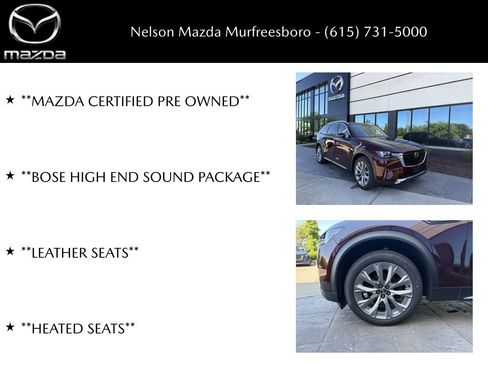Certified 2024 MAZDA CX-90 3.3 Turbo w/ Premium Plus Pkg AWD/4WD image 42