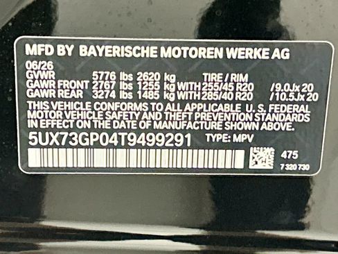 New 2026 BMW X3 M50 w/ Premium Package AWD/4WD image 34