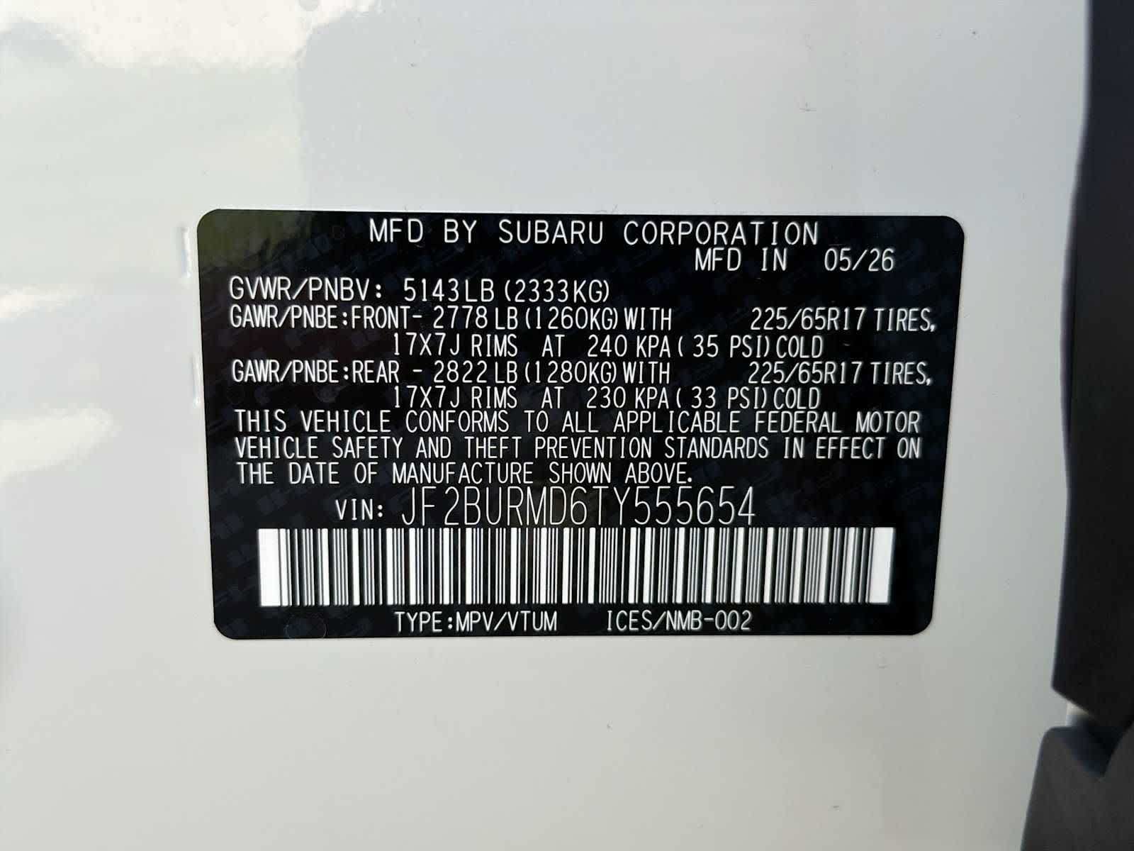 New 2026 Subaru Outback Wilderness AWD/4WD image 33