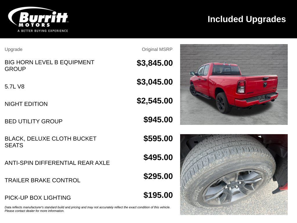 Used 2024 RAM 1500 Big Horn AWD/4WD image 3