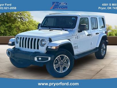 Used 2021 Jeep Wrangler Unlimited Sahara w/ Uconnect 4C Nav & Sound Group