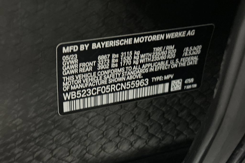 Certified 2024 BMW iX xDrive50 AWD/4WD image 38
