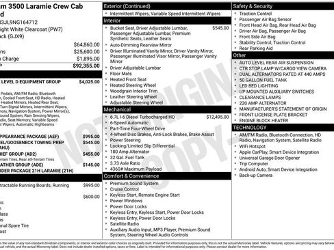 Used 2022 RAM 3500 Laramie image 16