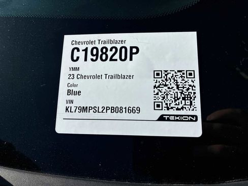 Certified 2023 Chevrolet TrailBlazer LT w/ Convenience Package image 33