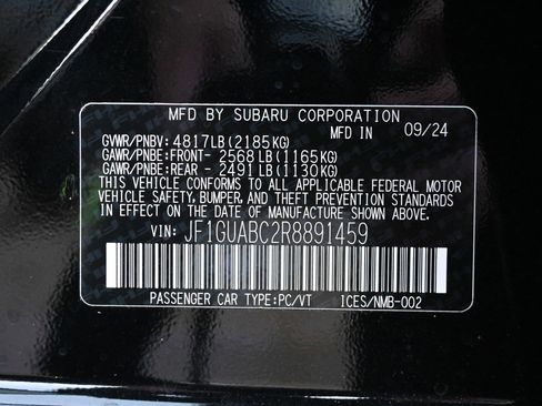 Used 2024 Subaru Impreza 2.0i w/ Popular Package #1A image 35