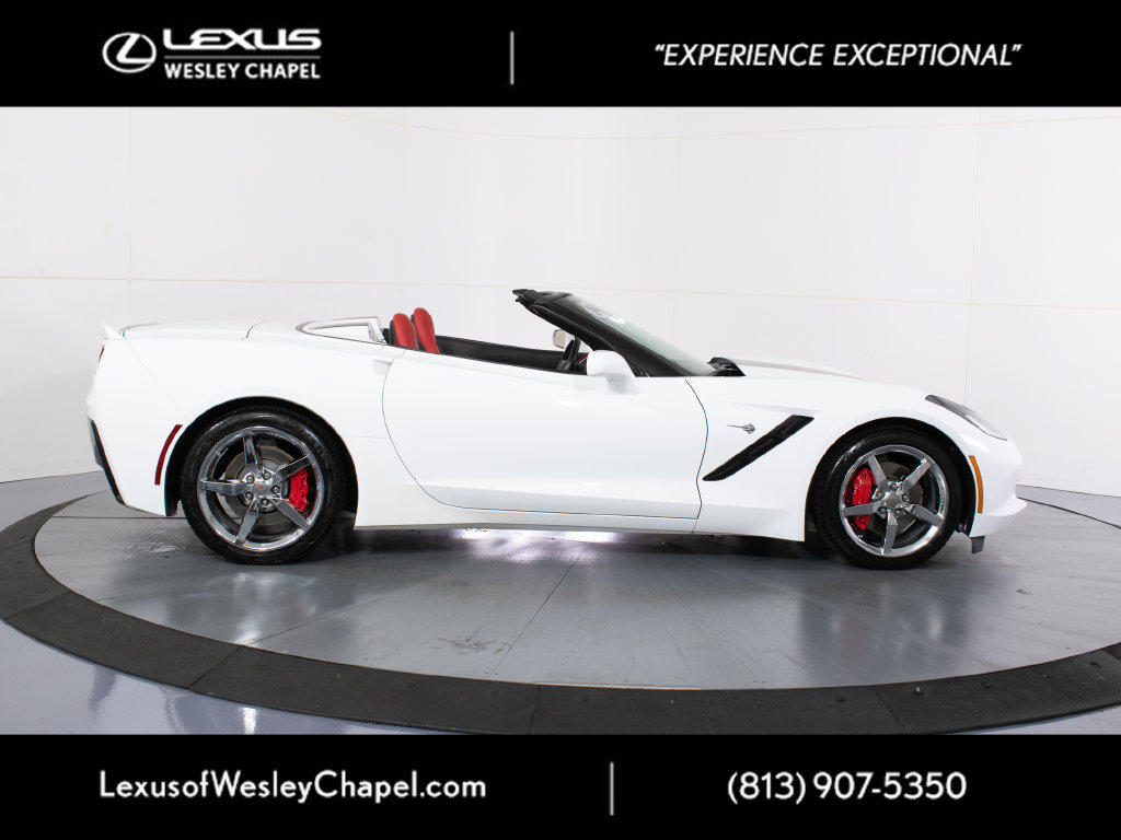 Used 2014 Chevrolet Corvette Stingray Convertible w/ 3LT Preferred Equipment Group RWD image 2