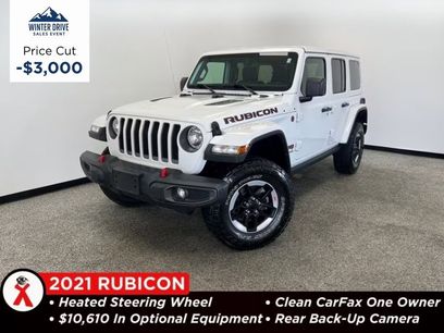 Used 2021 Jeep Wrangler Unlimited Rubicon w/ Uconnect 4C Nav & Sound Group