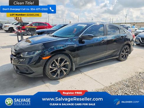 Used 2021 Honda Civic Sport image 1