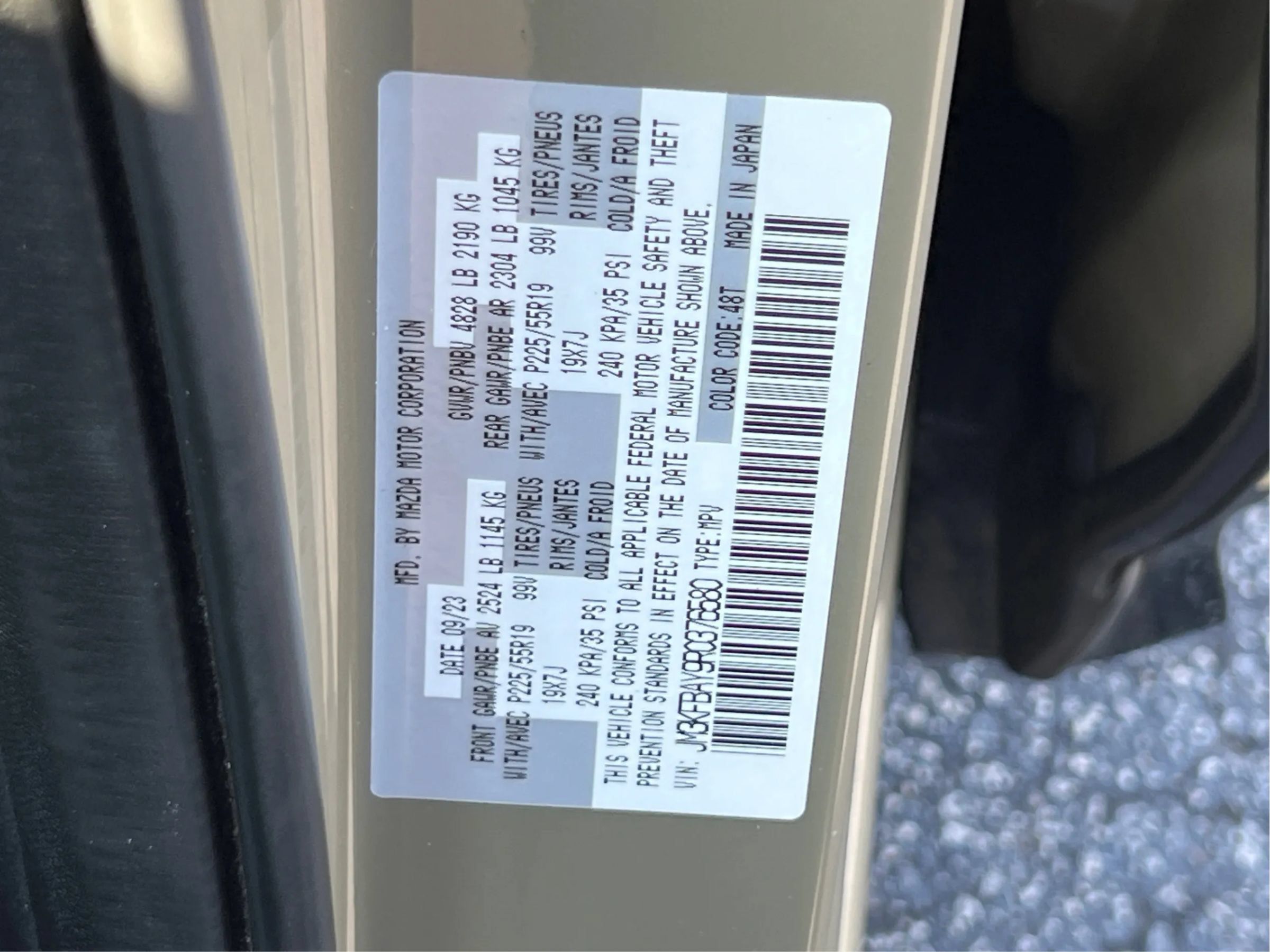 Used 2024 MAZDA CX-5 Carbon Edition AWD/4WD image 59