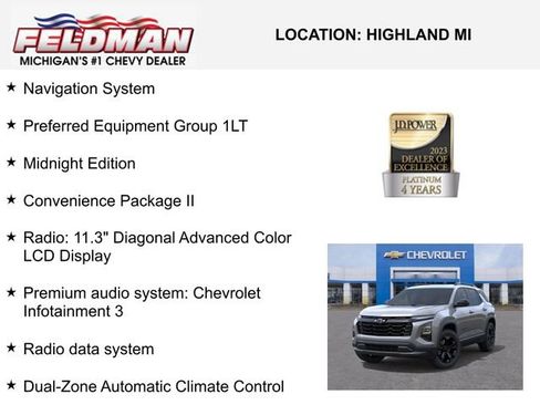 New 2026 Chevrolet Equinox LT w/ Convenience Package II image 3