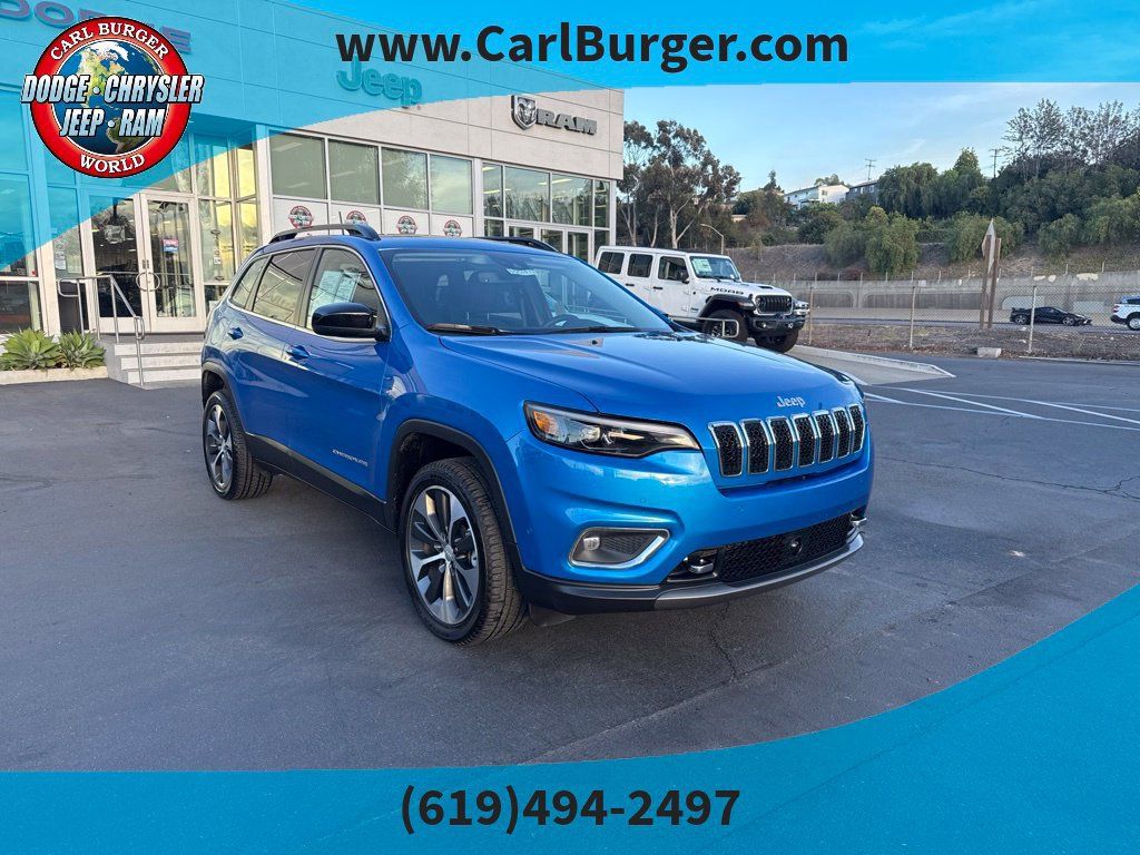 Certified 2022 Jeep Cherokee Limited w/ Elite Package AWD/4WD image 1