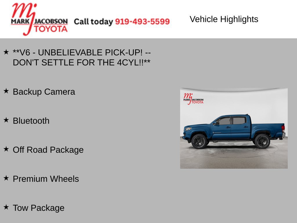 Used 2017 Toyota Tacoma TRD Off-Road w/ Premium & Technology Package RWD image 5