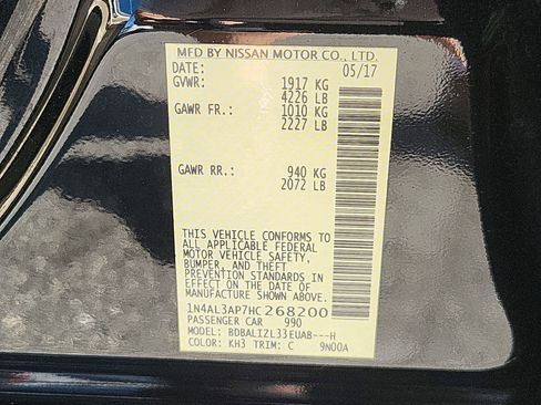 Used 2017 Nissan Altima 2.5 SV image 25