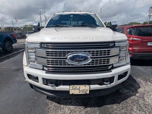Used 2017 Ford F450 Platinum w/ Platinum Ultimate Package AWD/4WD image 3