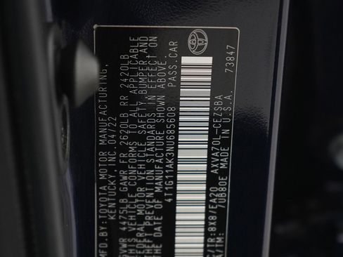 Used 2022 Toyota Camry SE FWD image 27