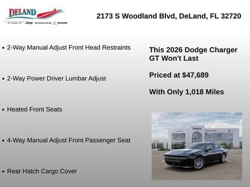 New 2026 Dodge Charger R/T w/ Driver Convenience Group AWD/4WD image 24