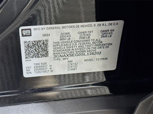 Certified 2025 Chevrolet Equinox ACTIV w/ Safety and Technology Package AWD/4WD image 33