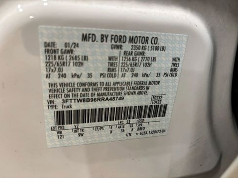 Used 2024 Ford Maverick XL w/ Equipment Group 100A Standard image 53