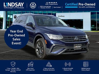 Certified 2022 Volkswagen Tiguan SE w/ Panoramic Sunroof Package