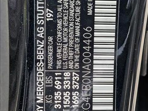 Certified 2022 Mercedes-Benz EQS 580 4MATIC Sedan image 23