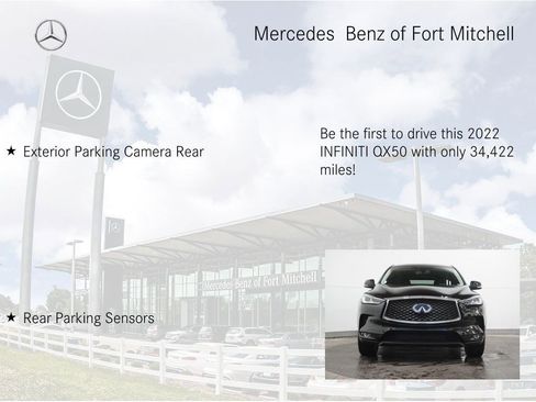 Used 2022 INFINITI QX50 Luxe image 8
