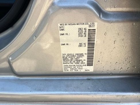 Used 2023 Nissan Altima 2.5 SV FWD image 13