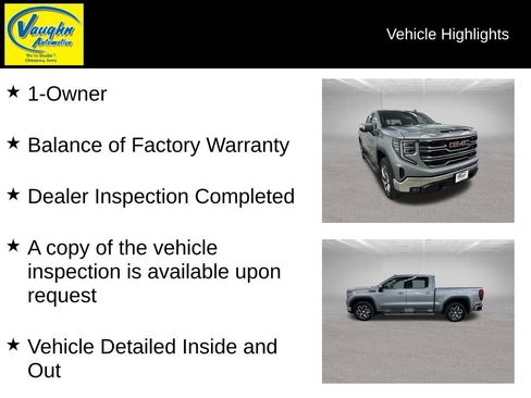 Used 2025 GMC Sierra 1500 SLT w/ SLT Premium Plus Package AWD/4WD image 2