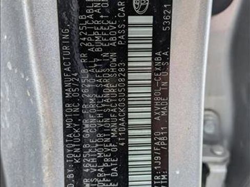 Certified 2025 Toyota Camry LE FWD image 15