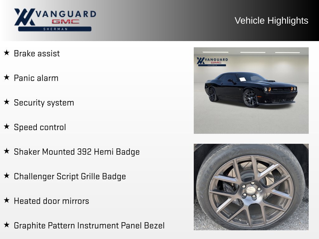 Used 2016 Dodge Challenger R/T Scat Pack RWD image 11