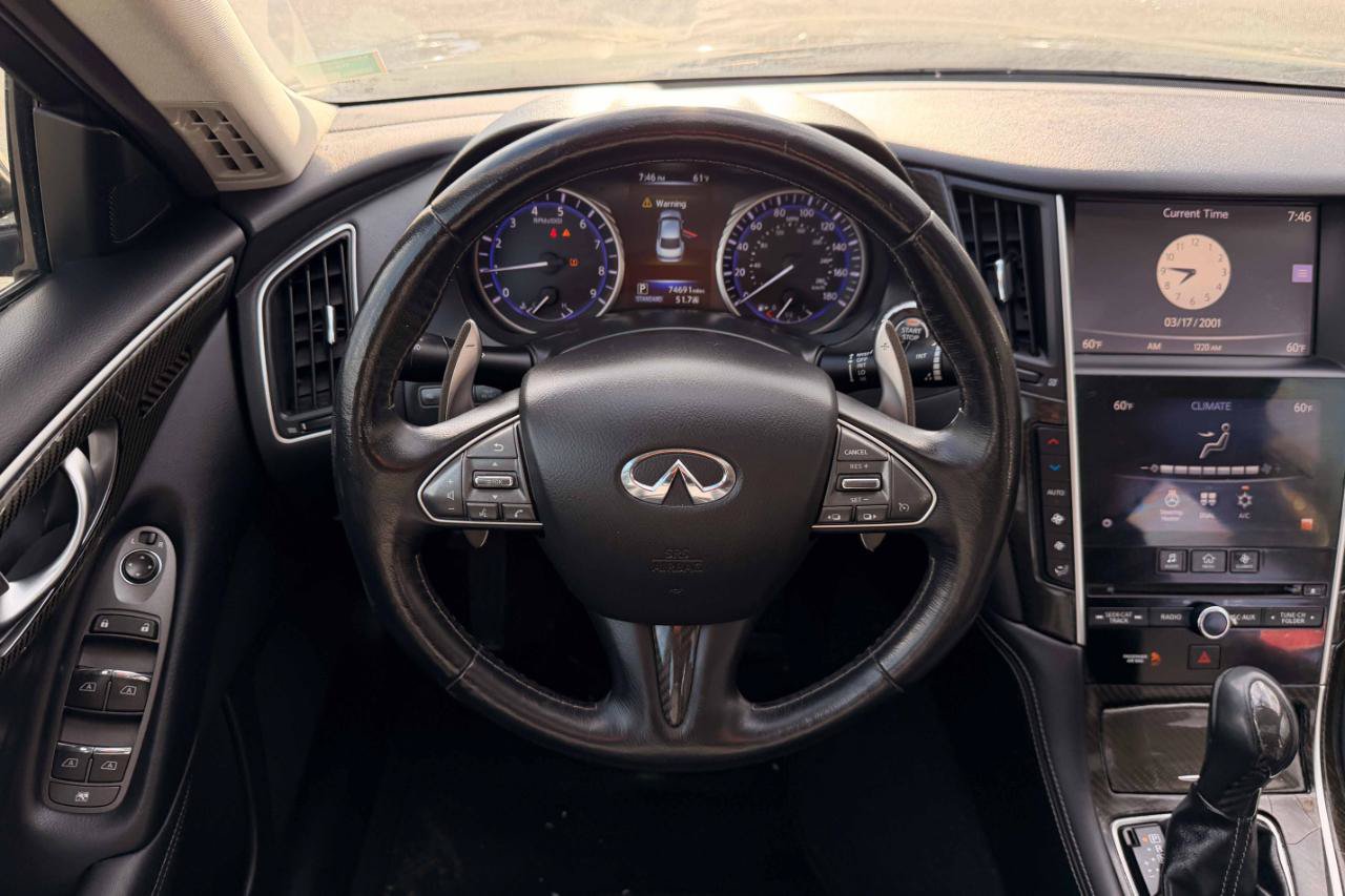 Used 2015 INFINITI Q50 AWD w/ Moonroof Package image 13