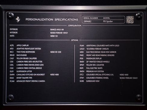 Used 2023 Ferrari F8 Tributo RWD image 3