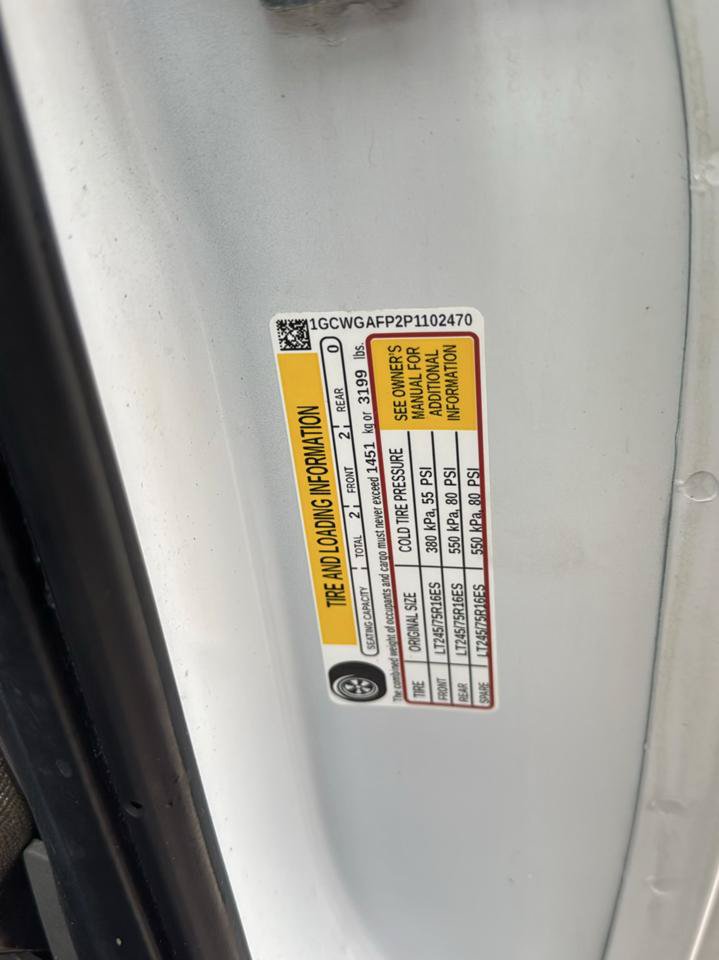 Used 2023 Chevrolet Express 2500 w/ Driver Convenience Package RWD image 29