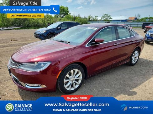 Used 2015 Chrysler 200 C w/ Navigation & Sound Group I FWD image 1