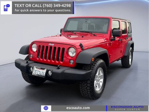Used 2014 Jeep Wrangler Unlimited Sport w/ Quick Order Package 24S image 1