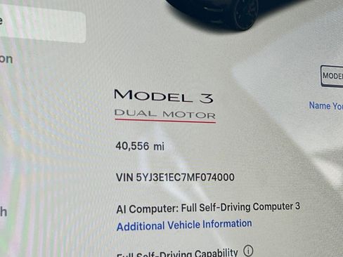 Used 2021 Tesla Model 3 Performance AWD/4WD image 24