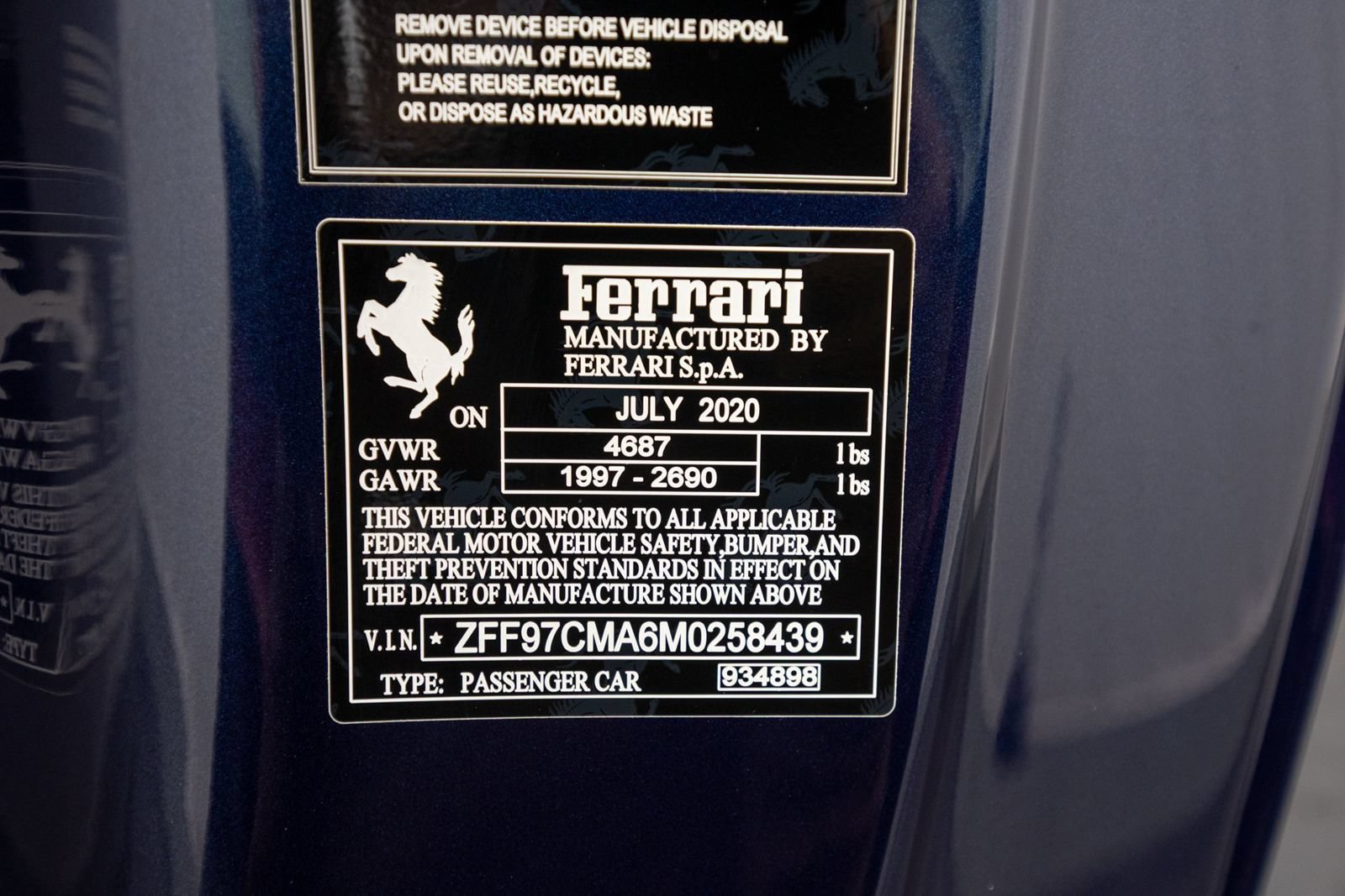 Used 2021 Ferrari 812 GTS RWD image 54